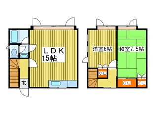 ノ－スエイトＫＹの物件間取画像